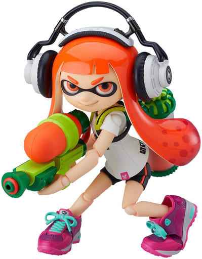 Splatoon Girl figma Action Figure - Good Smile Company (Used)
