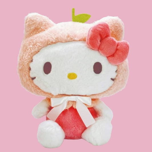 Sanrio Hello Kitty Pastel Fruit Cape Plush (S) Sanrio Characters - Nakajima Corporation