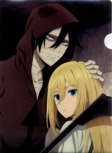 Rachel & Zack A4 Clear File Angels of Death PASH! Nov 2018 Furoku - Pre-owned