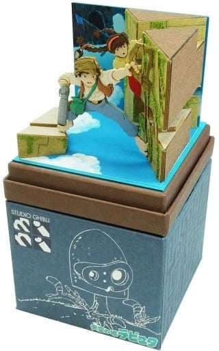 Castle in the Sky Laputa Flying Stone Truth Studio Ghibli Mini Miniature Art Kit Studio Ghibli Series (Used) - Sankei