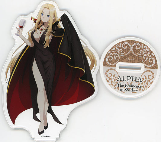 The Eminence in Shadow Alpha Kuji Hiki Do Online Lottery: Black Halloween B-2 Prize Acrylic Stand Figure - KADOKAWA