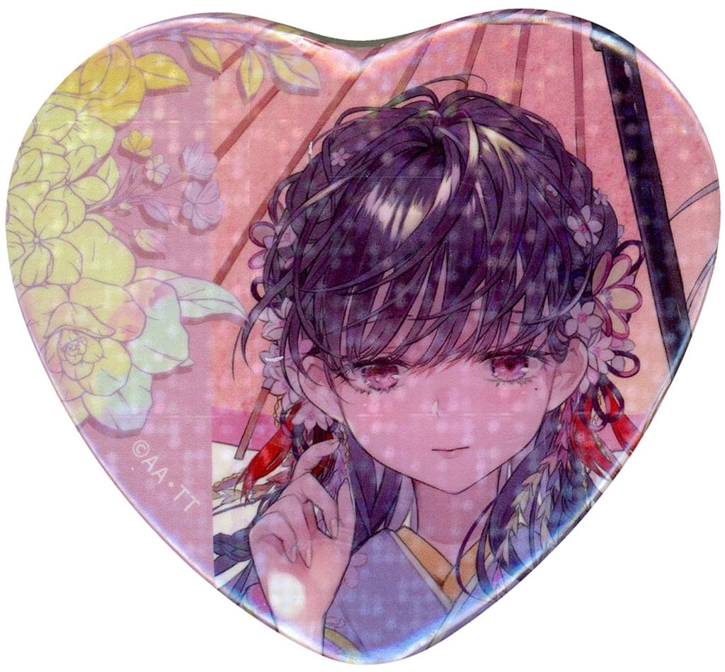 My Happy Marriage Miyo Saimori Sparkling Heart Can Badge (Pre-owned) - KADOKAWA