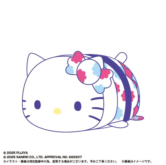 Sanrio Hello Kitty Poteko Koro Mascot M Size Plush milky x Sanrio Characters - Max Limited