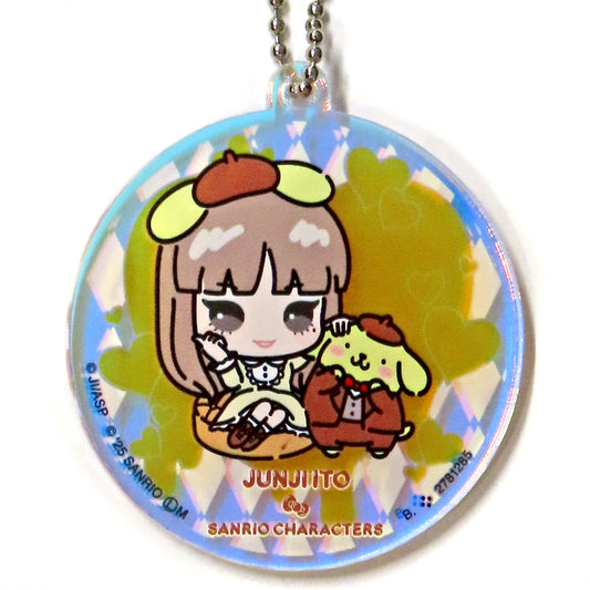 Junji Ito | Tomie x Pompompurin | Sanrio Characters Acrylic Charm - Bandai