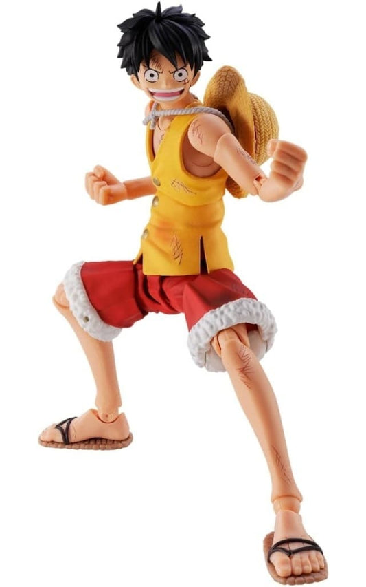 ONE PIECE S.H.Figuarts Monkey D. Luffy Marineford Final Battle Figure - Bandai