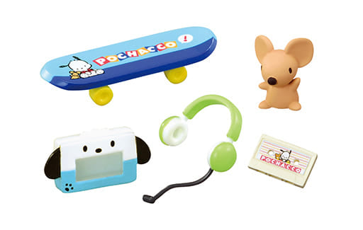 Sanrio Pochacco's House: Let's Go for a Stroll Miniature Figure - Re-Ment