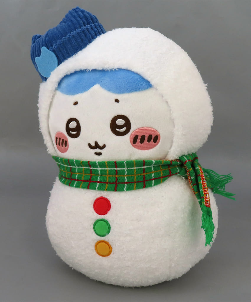 Chiikawa Hachiware Plush Enimai Kuji Snowman Ver. B Prize, Chiikawa Enimai - Used