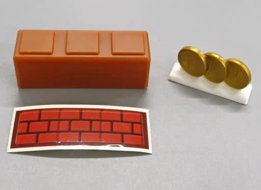Super Mario Mario Expanding Mario World Triple Coin & Triple Block A