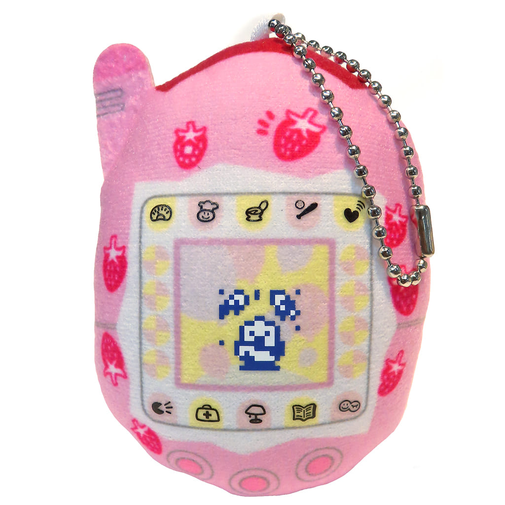 Tamagotchi Plush Strawberry Milk Tamagotchi Plus Chibi Rukkuto Vol.2 (Pre-owned) - Banpresto