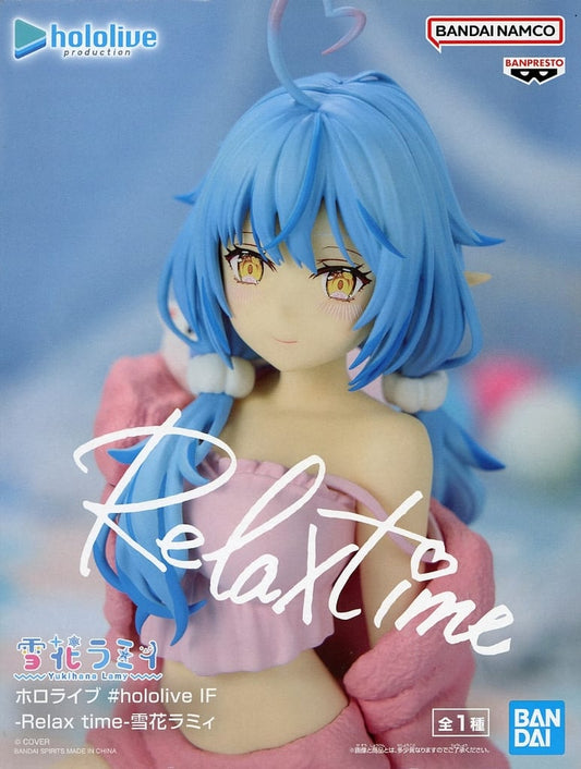 Hololive Production Yukihana Lamy Relax time Figure - Banpresto