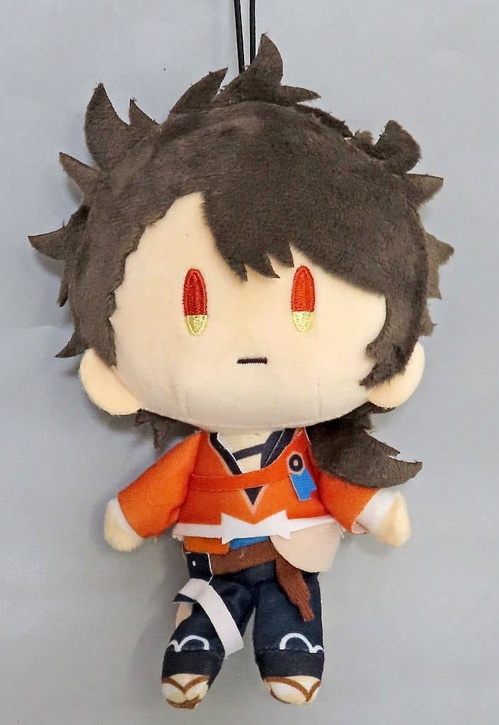 Touken Ranbu Mutsunokami Yoshiyuki Gomuhimo Otomo Sanpo Plush 2 Plush Keychain Strap Doll Plush - FuRyu
