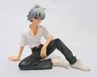 Neon Genesis Evangelion Kaworu Nagisa HGIF Yoshiyuki Sadamoto Collection 3 Trading Figure - Bandai