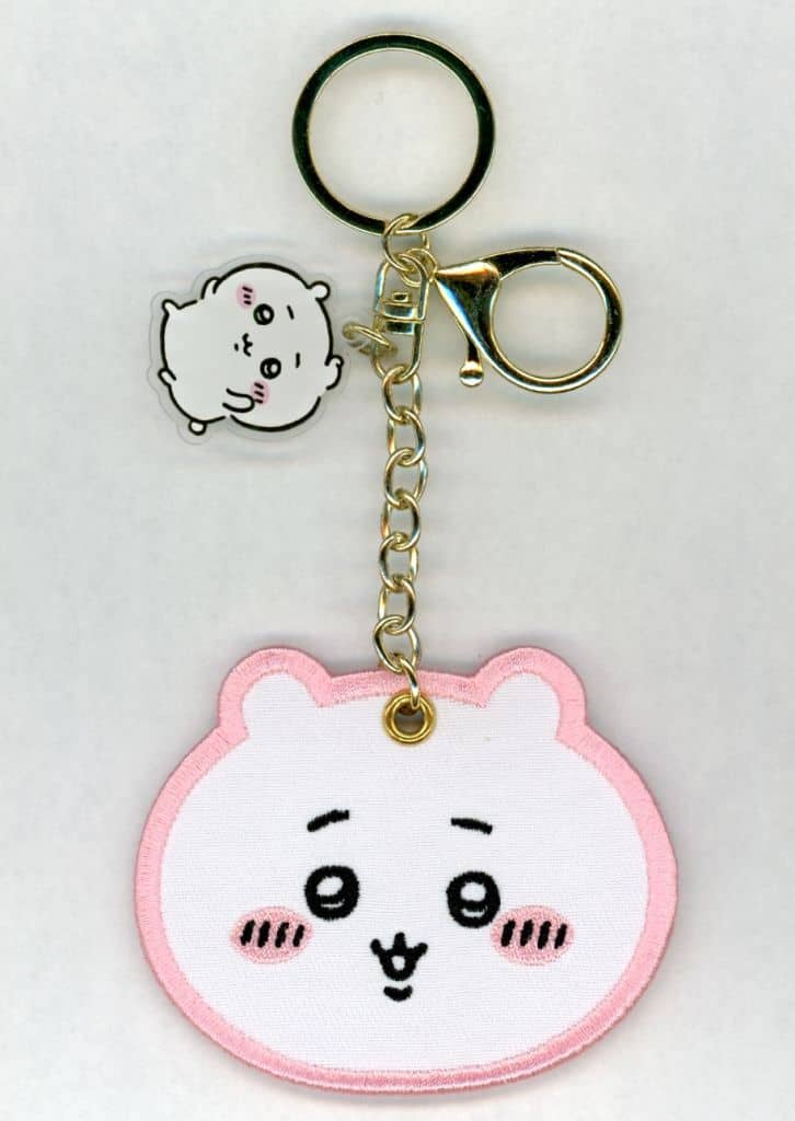 Chiikawa Charm (Face with Acrylic) Chiikawa Nanka Chiisakute Kawaii Yatsu x Shimamura Keychain Charm, Used
