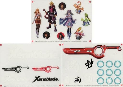 Xenoblade Chronicles Sticker Set (3 Pieces) - Nintendo