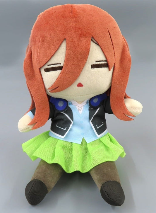 The Quintessential Quintuplets Miku Nakano Darugurumi Plush - Movic