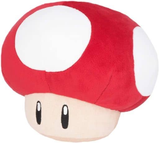 Super Mario Super Mushroom ALL STAR COLLECTION S-Size Plush - Sanei Boeki