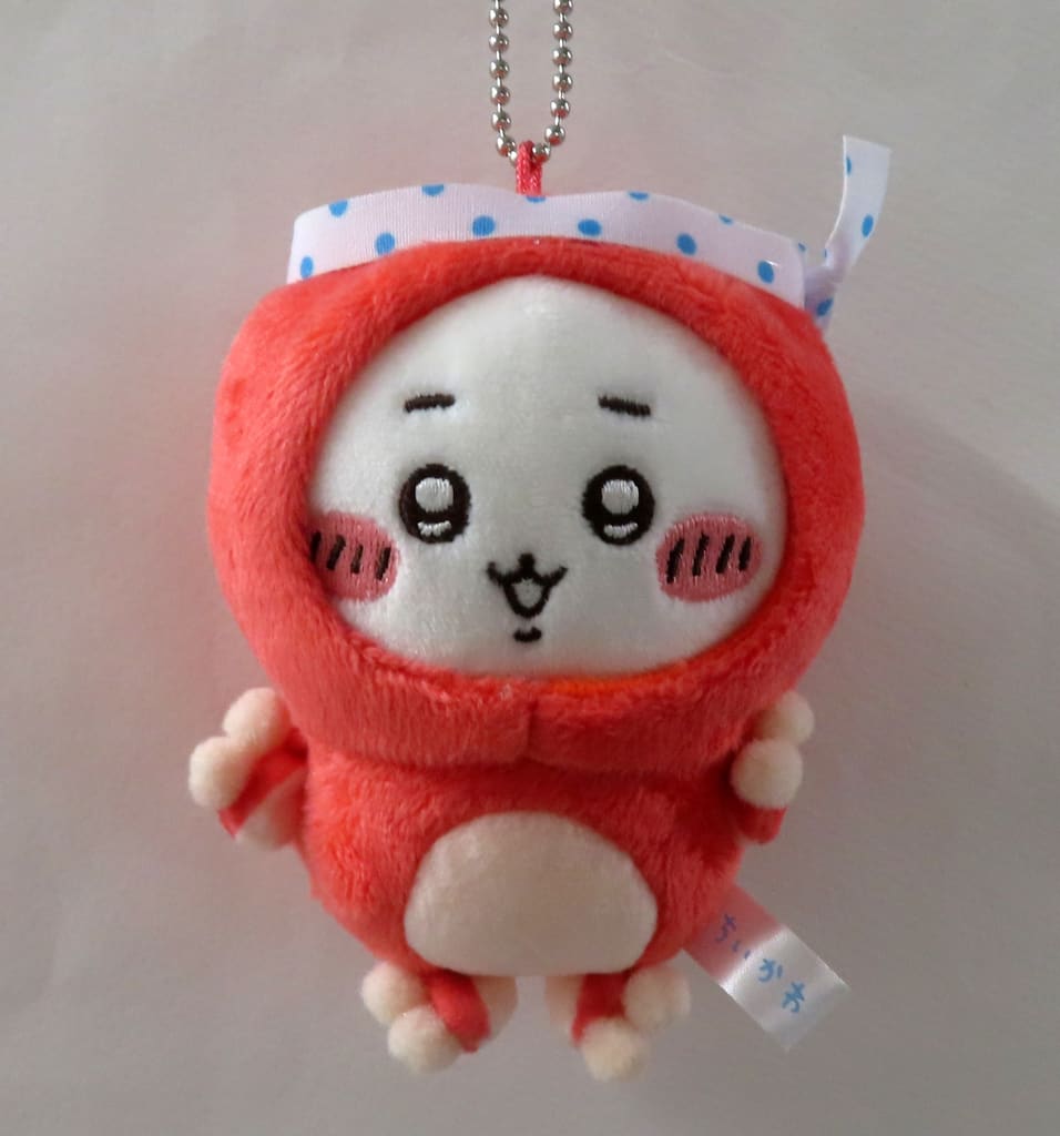 Chiikawa Octopus & Squid Mascot Keychain, Chiikawa Character, Prize D (Pre-owned) - Gray Parker Service