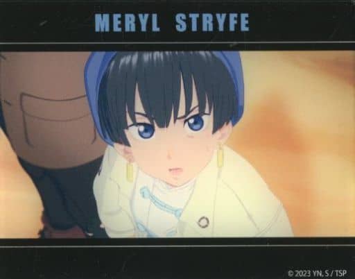 Trigun Meryl Stryfe Acrylic Card Pop Up Shop Goods - A3