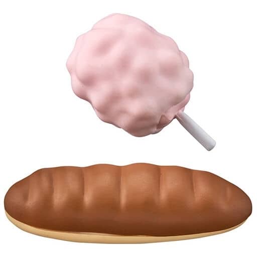 Chopper Cotton Candy and Bread ONE PIECE One Piece Wanpi Meshi Figure Collection 3 Mini Figure Gashapon - Bandai