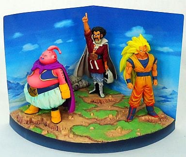 Dragon Ball Goku Satan Majin Buu Diorama Figure Set Vol. 3 (3 Figures)