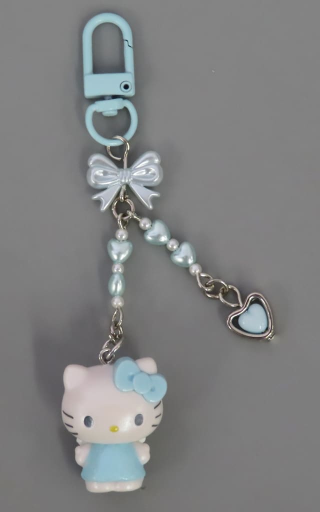 Sanrio Characters Hello Kitty Secret Keychain Mini Quilt Series Vol.2 Keychain (Blue) Pre-owned - Sanrio (Used)