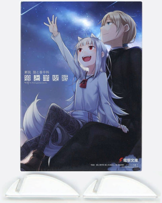Spice and Wolf Myuri & Tort Col A6 Mini Acrylic Panel, Melonbooks Limited Edition Vol. 10 Bonus, Pre-owned