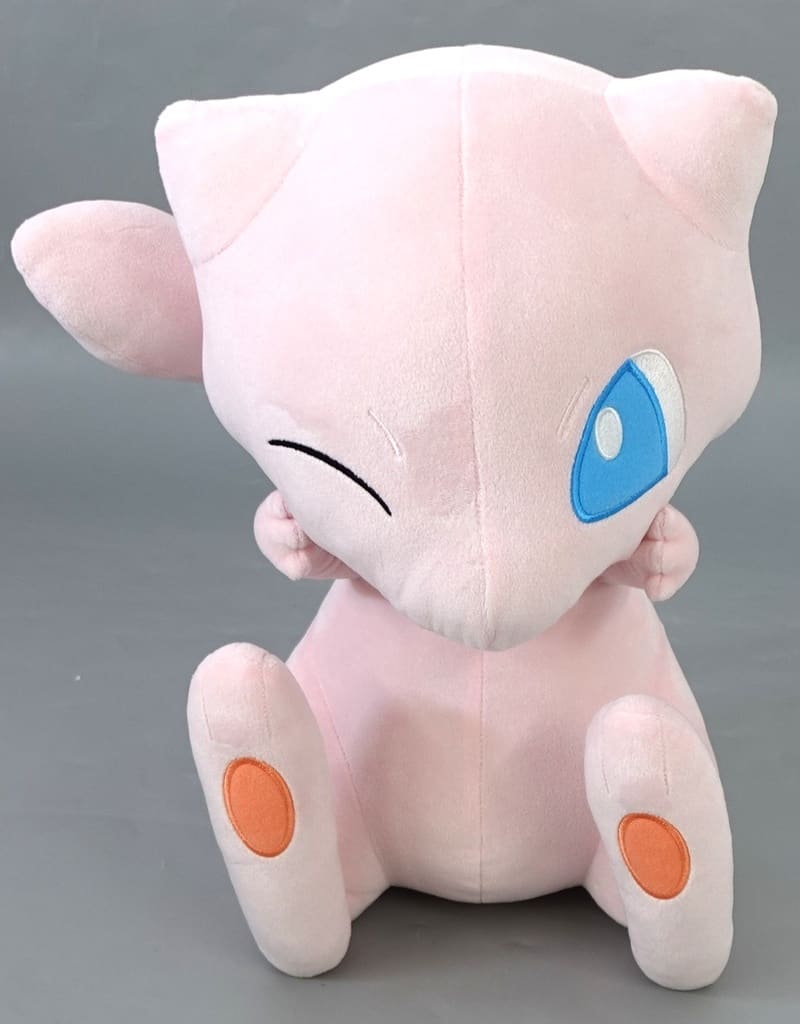 Pokémon Mew Mocchi Plush Fluffy Hugging Doll Smiling Ver. - Banpresto