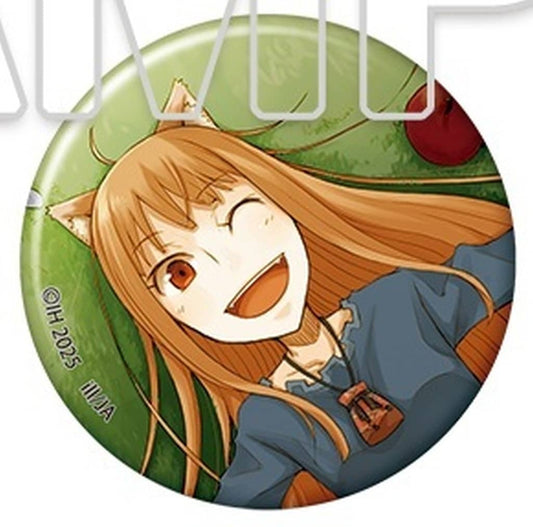 Spice and Wolf Horo Trading Metallic Can Badge Ver. A - KADOKAWA (Pre-owned)