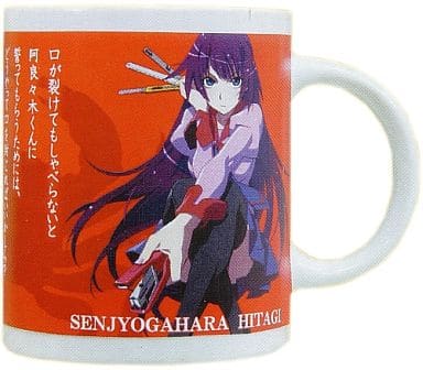 Bakemonogatari Hitagi Senjougahara Color-Changing Mug Cup, Taito - Taito (Pre-owned)