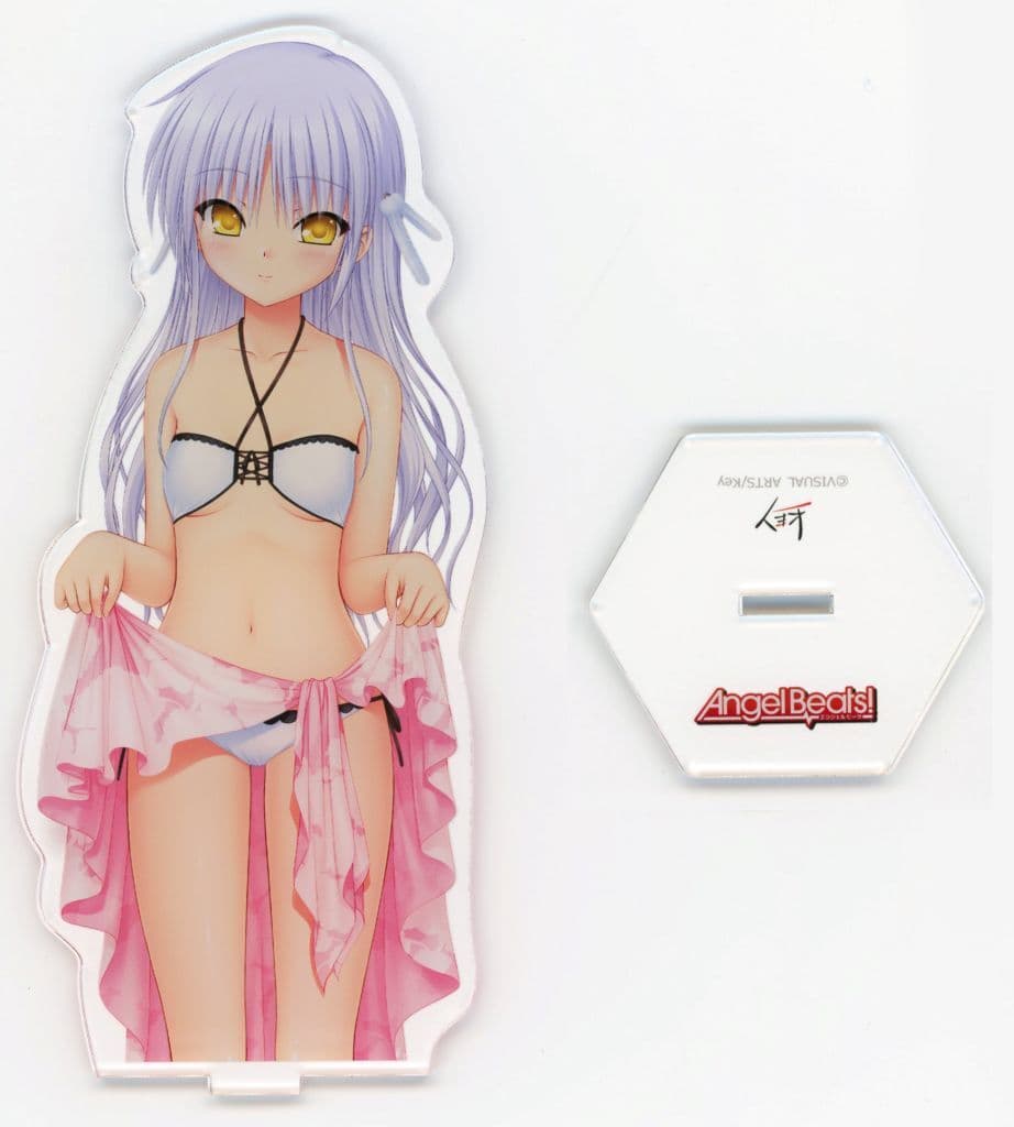 Kanade Tachibana (Angel) Acrylic Stand Angel Beats! -1st beat- VA Kounaibu Dessyutsuzyo 2014 Summer Goods