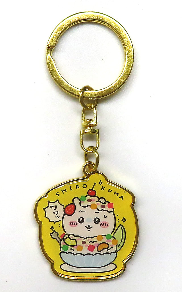 Chiikawa Chiikawa Die-Cut Keychain (Snow Cone Shirokuma) - API (Pre-owned)