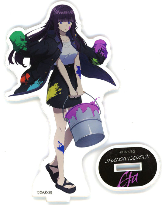 The Eminence in Shadow Eta Character Pop Store Black Painter Style Acrylic Stand - Bandai Namco Amusement