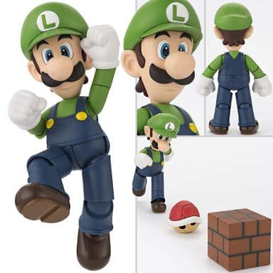 Super Mario Luigi S.H.Figuarts Figure - Bandai