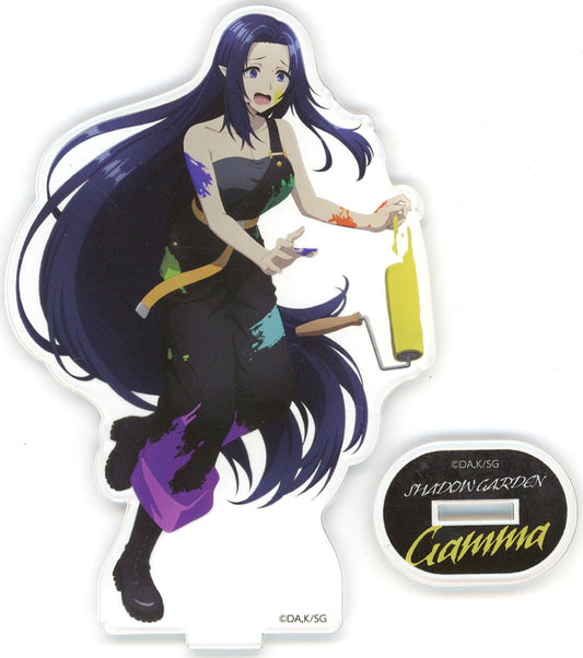 The Eminence in Shadow Gamma Black Painter Style Character Pop Store Acrylic Stand - Bandai Namco Amusement