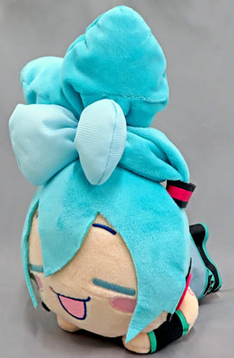 Hatsune Miku (Hair Up) Lying-Down Plush (EX) Hatsune Miku x Cinnamoroll Plush - SEGA