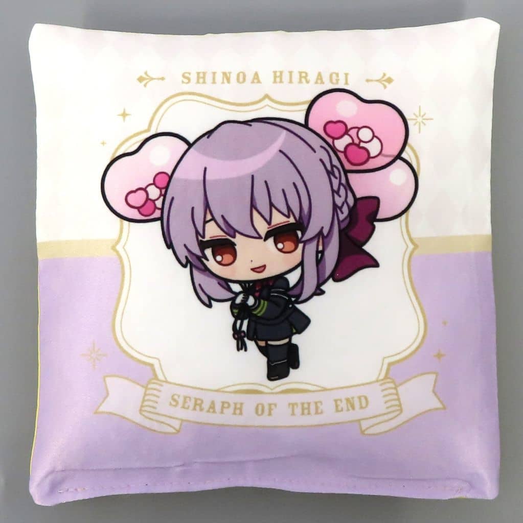 Seraph of the End Shinoa Hiragi & Mitsuba Sangu Mini Cushion - DMM.com