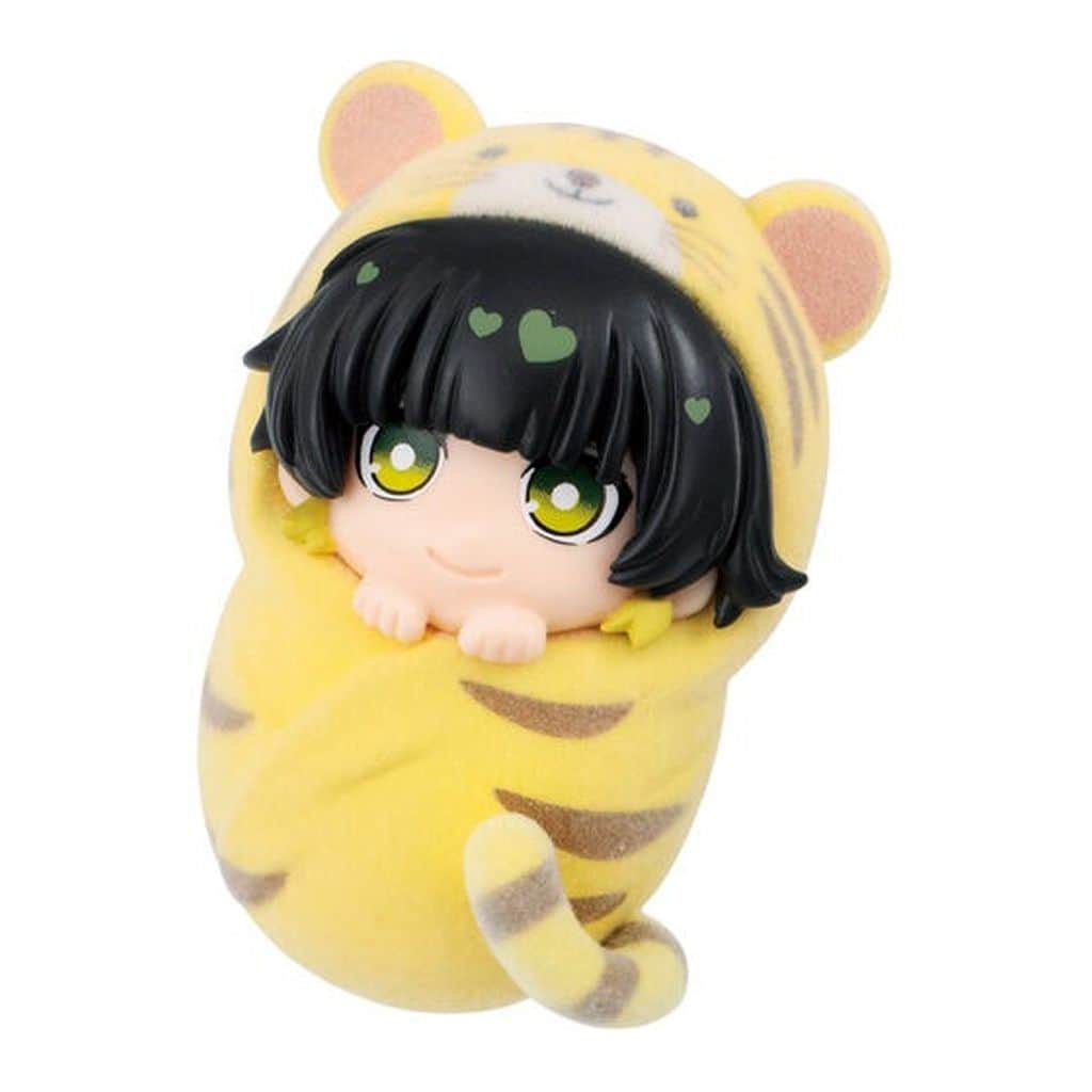 Blue Lock Meguru Bachira Punitop Fluffy Swaddle Mascot Plush - Bandai