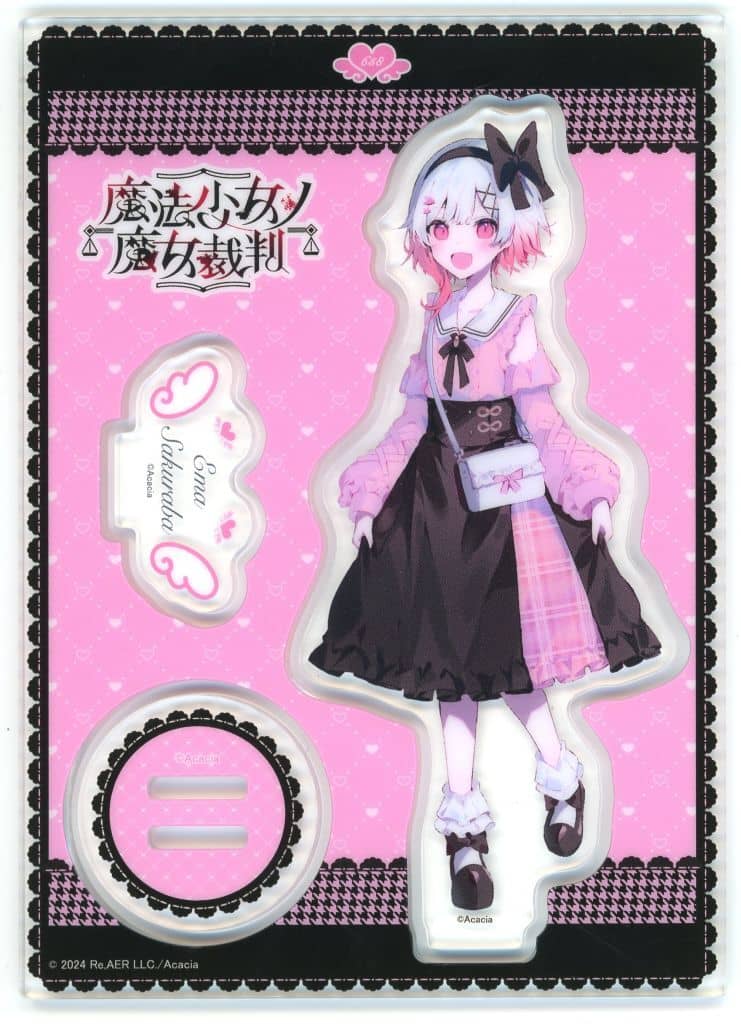 Magical Girl Witch Trials Ema Sakuraba Girly Fashion Ver. Acrylic Stand