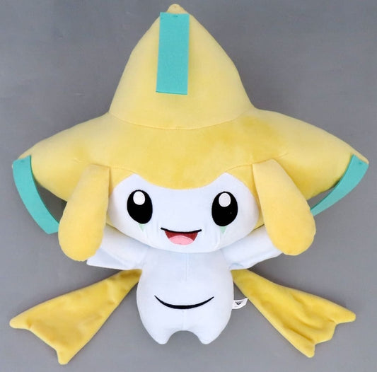 Pokémon Jirachi Mecha-Mofu Gutto Plush Nikkori Ver. - Banpresto (Pre-owned)