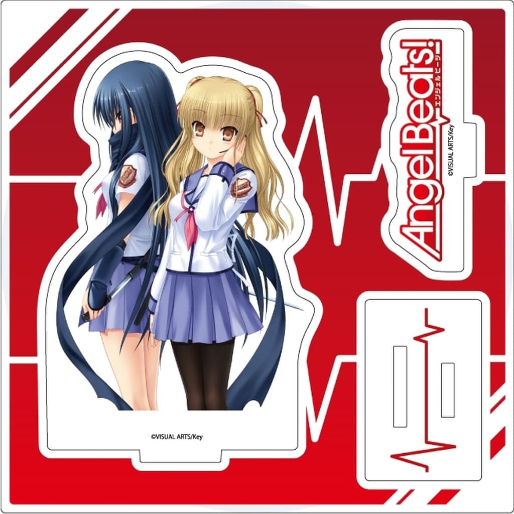 Angel Beats! Acrylic Stand Plate Pre-owned - A3