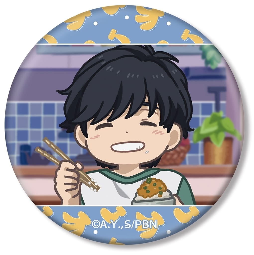 Banana Fish Eiji Okumura ver. C Yuru Koma 3WAY Can Badge Arma Bianca - Pre-owned
