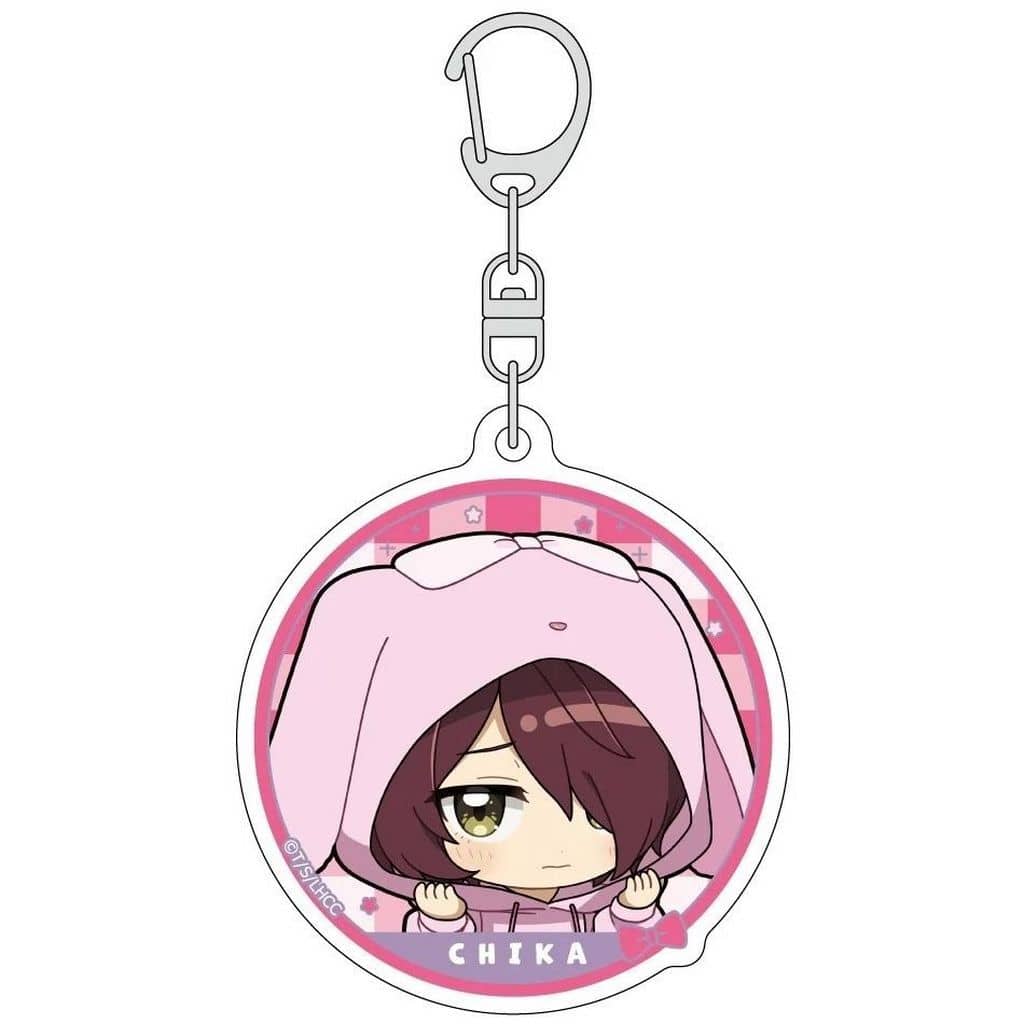 Too Many Losing Heroines! Chika Komari (Animal-Ears Hoodie) Acrylic Keychain - Key-th