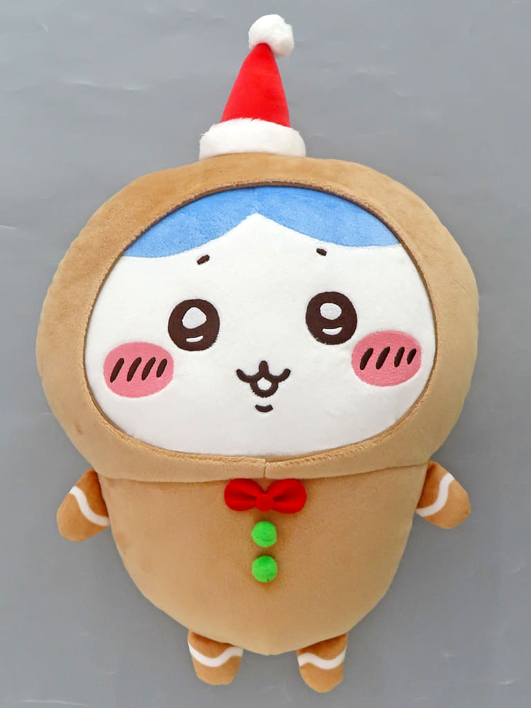 Chiikawa Hachiware Gingerman BIG Plush Doll "Chiikawa Nanka Chiisakute Kawaii Yatsu" - Pre-owned