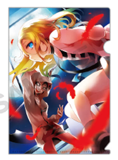 Angels of Death Zack & Ray (Red Feather) Petit Clear File Collection vol.2 Clear File - KADOKAWA