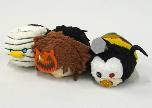 Kingdom Hearts Sora Donald Goofy TSUM TSUM 20th Anniversary 3-Piece Mini Plush Set