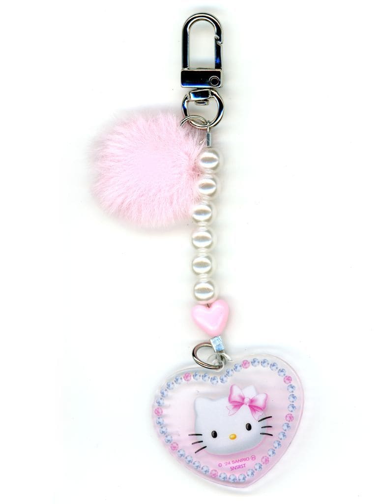 Hello Kitty Sanrio Characters Charm Keychain Ballet Core - Sunstar Stationery