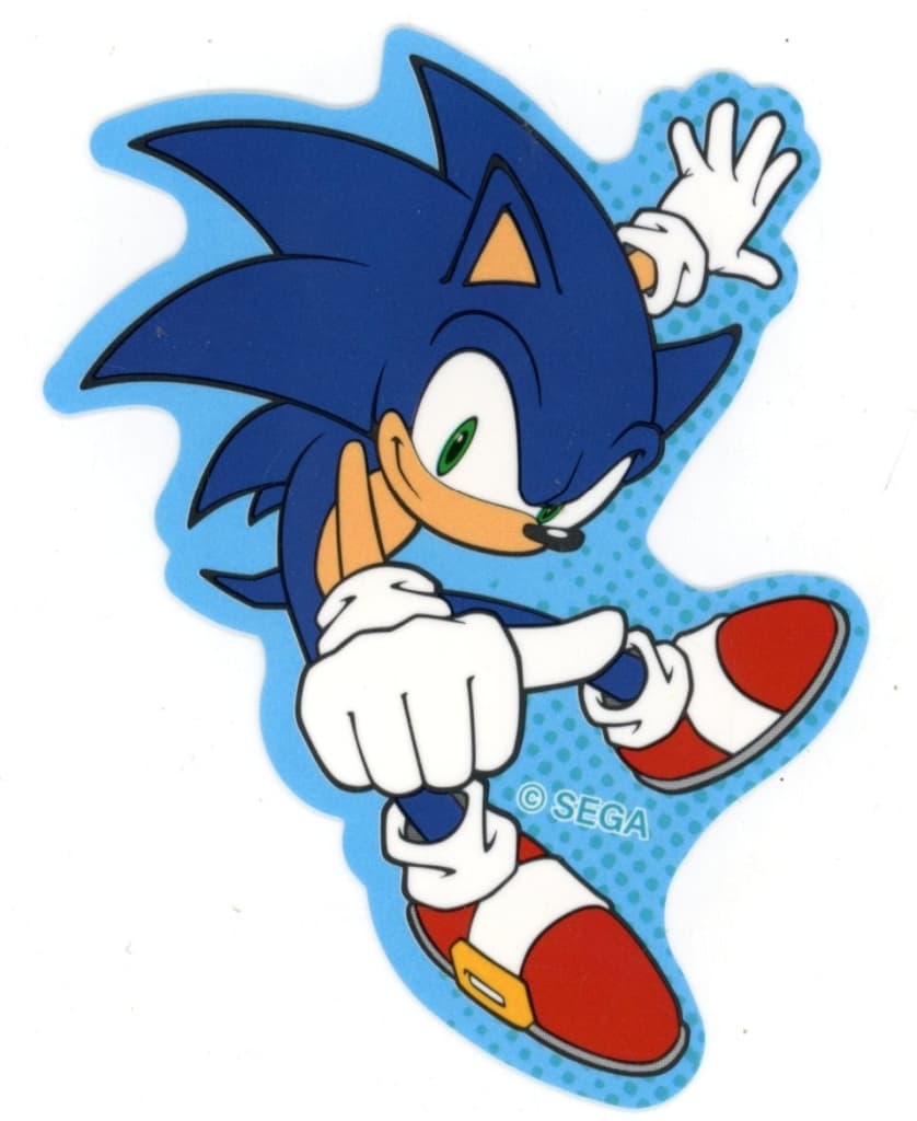 Sonic the Hedgehog Thank You Mart Collaboration Sticker