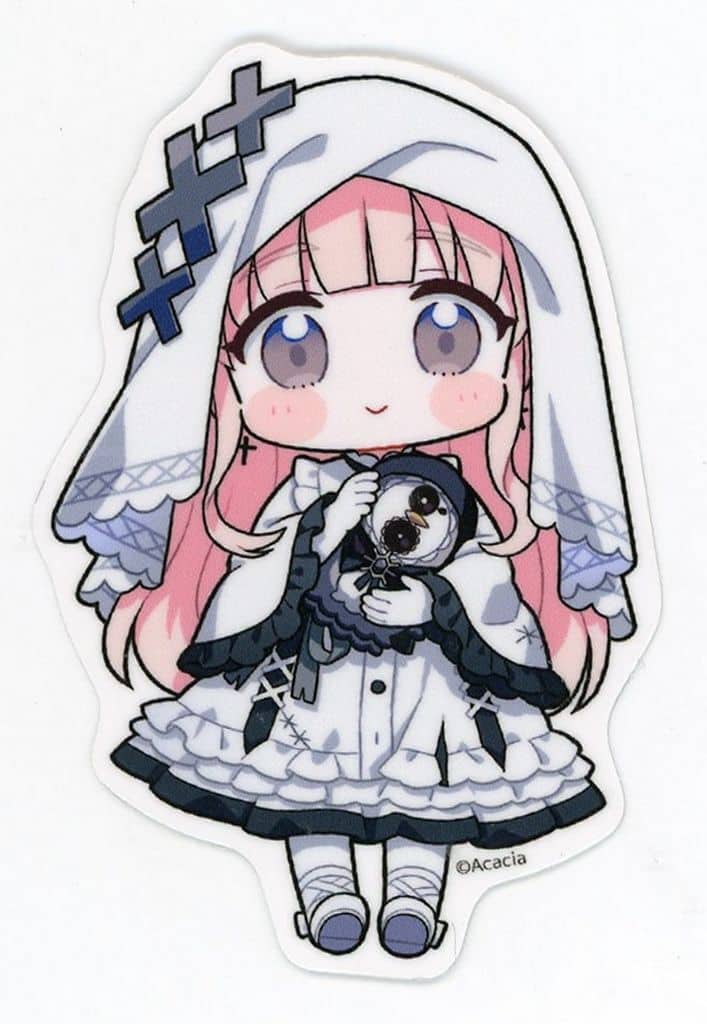 Magical Girl Witch Trials Meruru Hikami Acacia Collaboration POP UP STORE Sticker - Good Smile Company