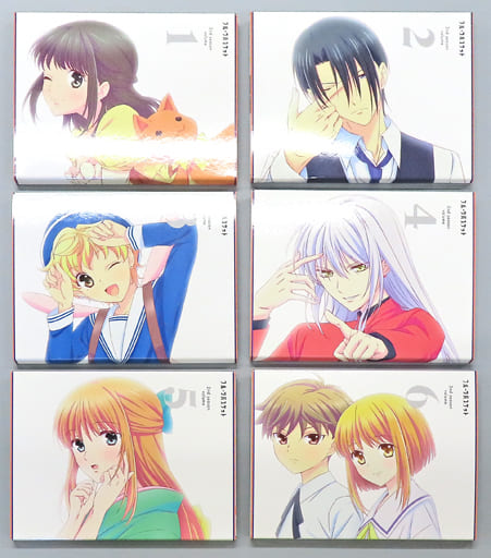 Fruits Basket 2nd Season First Press 6-Volume Anime Video Set