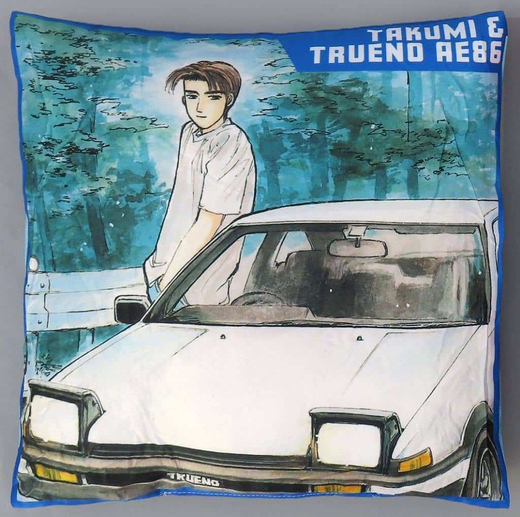 Initial D Takumi Fujiwara Dreamy Kuji Cushion - GRANUP